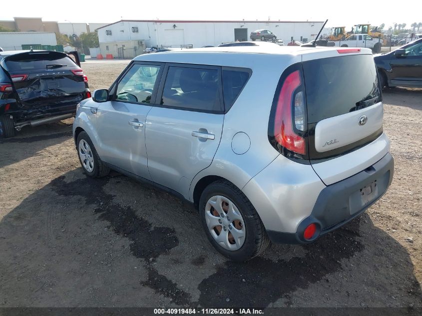 2015 Kia Soul VIN: KNDJN2A28F7783778 Lot: 40919484