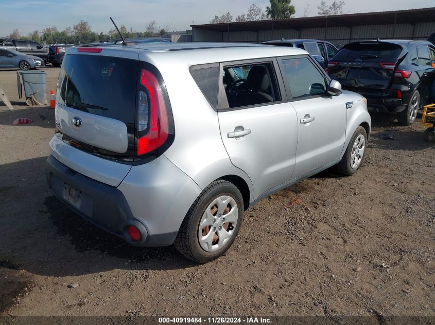 2015 Kia Soul VIN: KNDJN2A28F7783778 Lot: 40919484