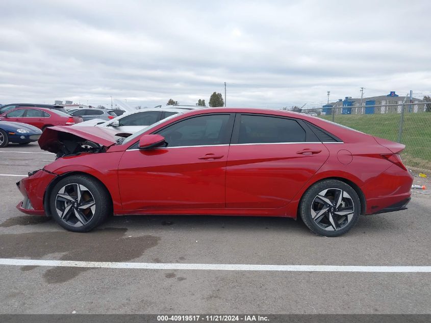 2021 Hyundai Elantra Sel VIN: KMHLN4AG2MU179394 Lot: 40919517