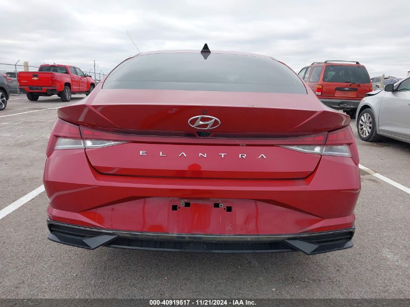 2021 Hyundai Elantra Sel VIN: KMHLN4AG2MU179394 Lot: 40919517