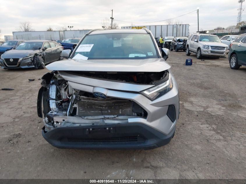 2022 Toyota Rav4 Hybrid Xle VIN: 4T3RWRFV7NU052211 Lot: 40919548