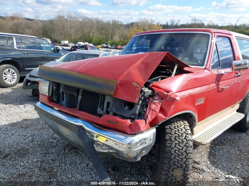 1988 Ford Bronco U100 VIN: 1FMEU15N7JLA79408 Lot: 40919576