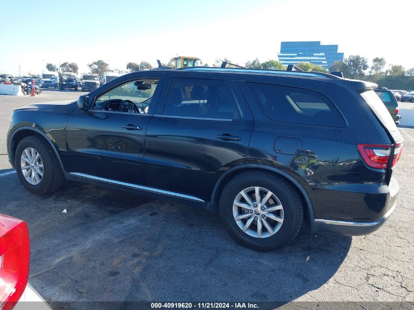 2015 Dodge Durango Sxt VIN: 1C4RDHAG4FC757903 Lot: 40919620