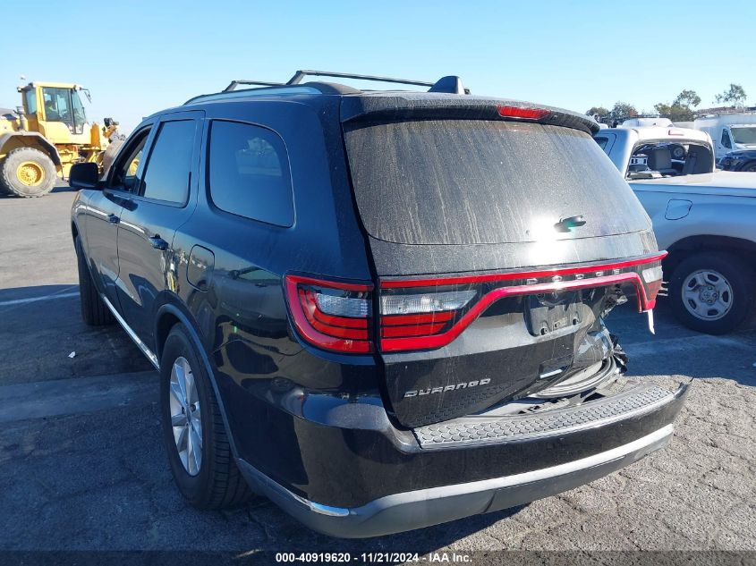 2015 Dodge Durango Sxt VIN: 1C4RDHAG4FC757903 Lot: 40919620