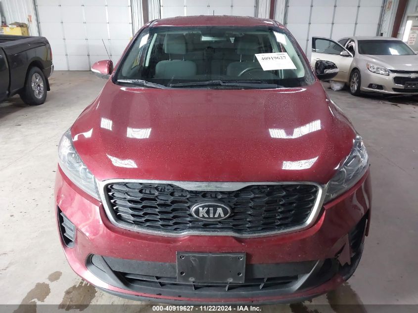 2020 Kia Sorento 2.4L Lx VIN: 5XYPGDA39LG623965 Lot: 40919627