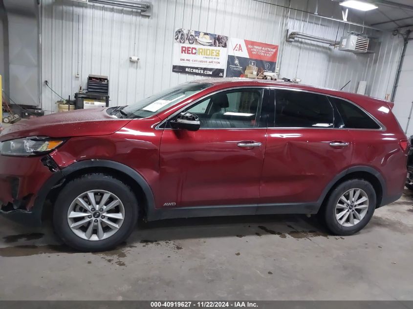 2020 Kia Sorento 2.4L Lx VIN: 5XYPGDA39LG623965 Lot: 40919627