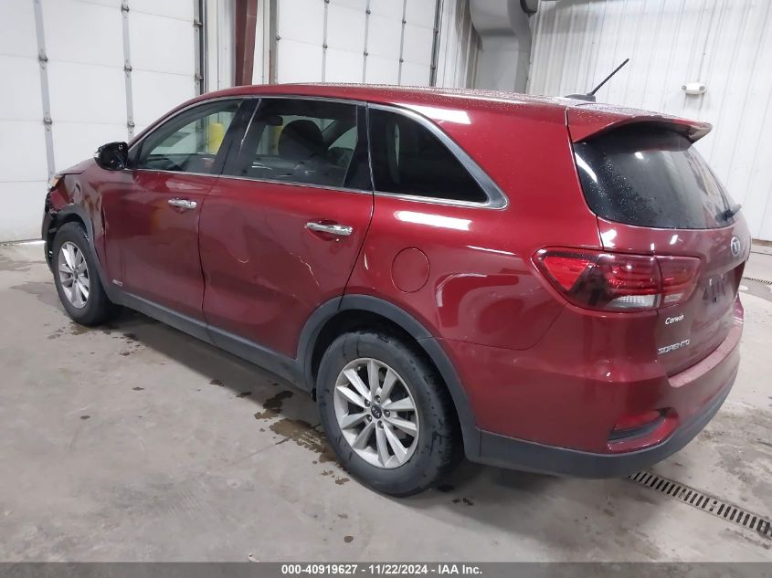 2020 Kia Sorento 2.4L Lx VIN: 5XYPGDA39LG623965 Lot: 40919627