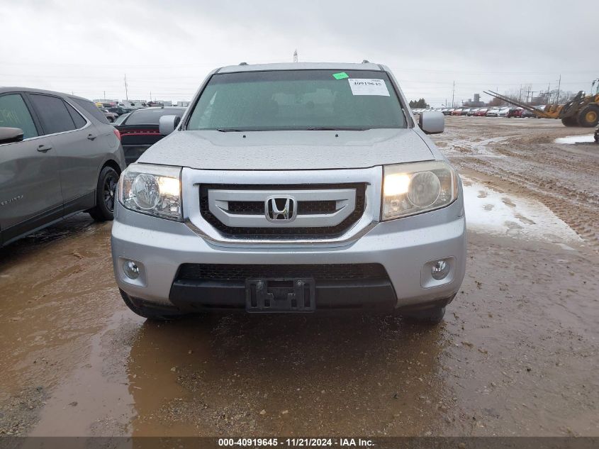 2011 Honda Pilot Ex-L VIN: 5FNYF4H58BB014175 Lot: 40919645