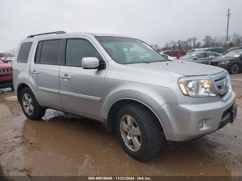 2011 Honda Pilot Ex-L VIN: 5FNYF4H58BB014175 Lot: 40919645