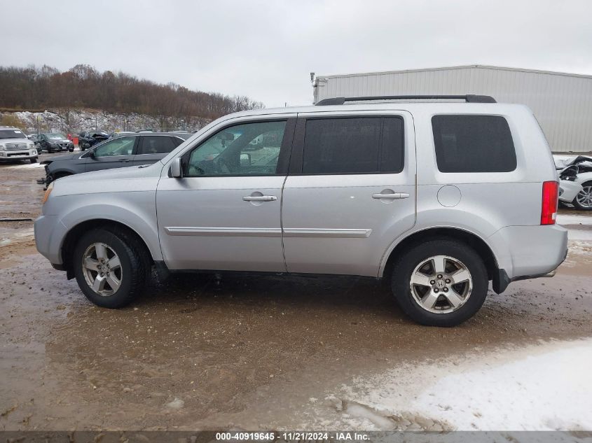 2011 Honda Pilot Ex-L VIN: 5FNYF4H58BB014175 Lot: 40919645