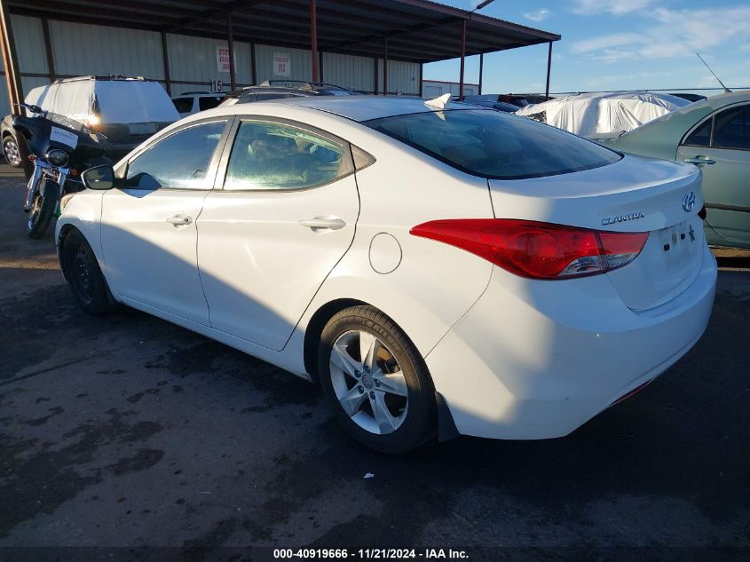 2013 Hyundai Elantra Gls VIN: 5NPDH4AE1DH426686 Lot: 40919666