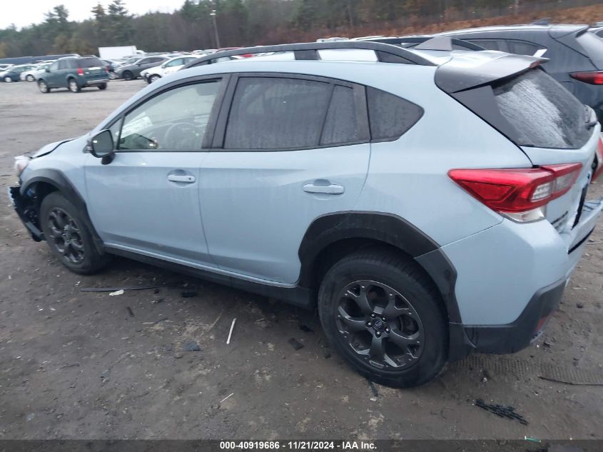 2022 Subaru Crosstrek Sport VIN: JF2GTHSC2NH241161 Lot: 40919686