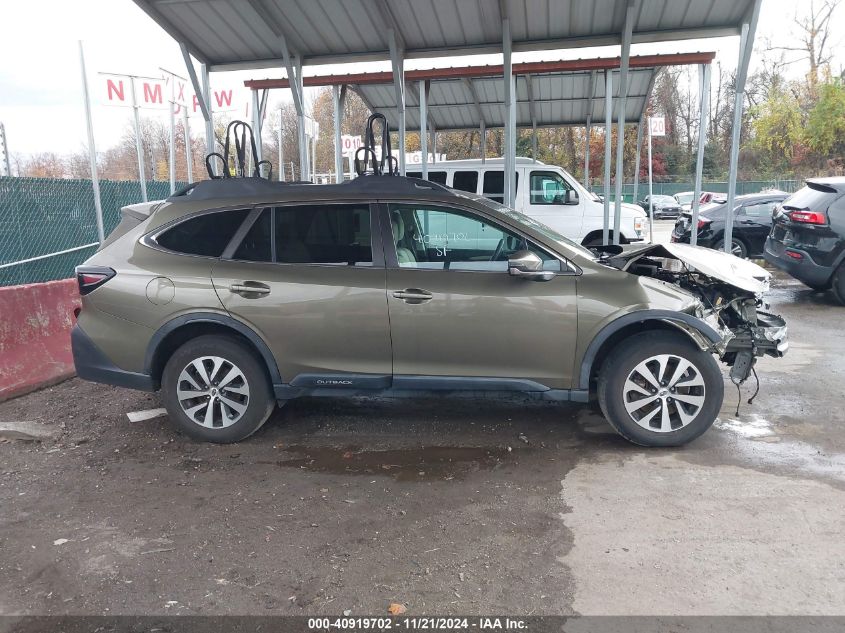 2020 Subaru Outback Premium VIN: 4S4BTAEC1L3160721 Lot: 40919702