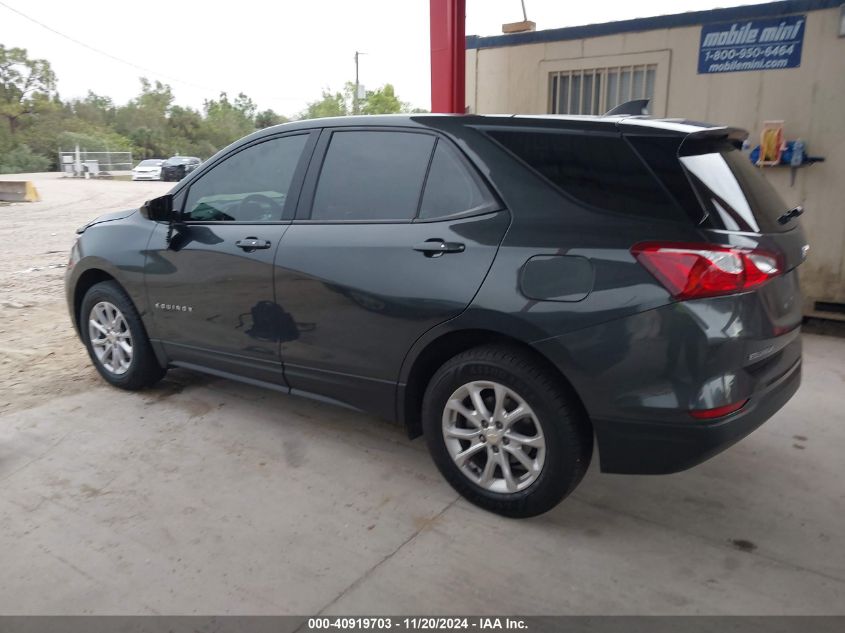 2019 Chevrolet Equinox Ls VIN: 3GNAXHEV5KS607971 Lot: 40919703