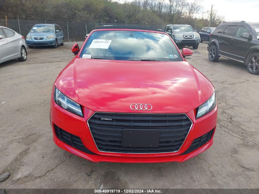 VIN TRUT5CFV2G1020537 2016 Audi TT, 2.0T no.6