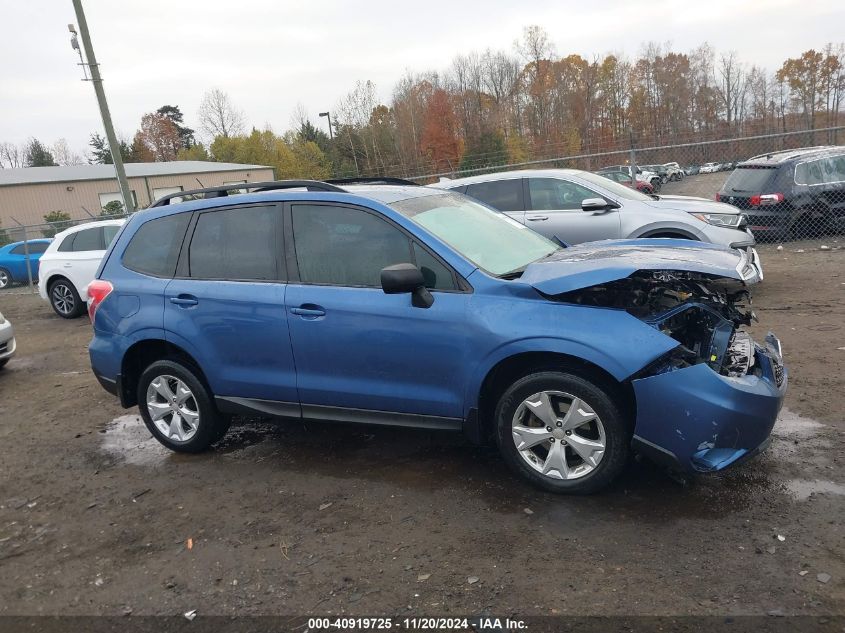 2015 Subaru Forester 2.5I VIN: JF2SJABC1FH478605 Lot: 40919725