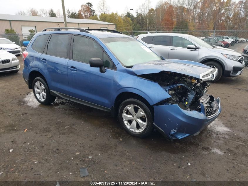 2015 Subaru Forester 2.5I VIN: JF2SJABC1FH478605 Lot: 40919725