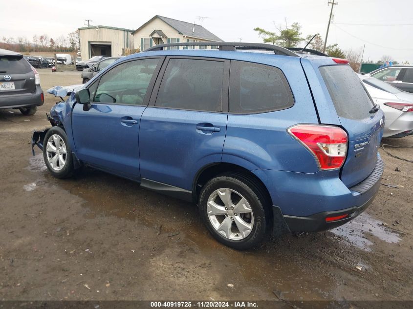 2015 Subaru Forester 2.5I VIN: JF2SJABC1FH478605 Lot: 40919725