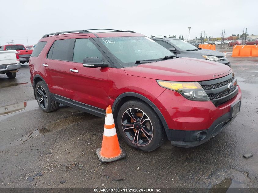 2014 Ford Explorer Sport VIN: 1FM5K8GT9EGB90406 Lot: 40919730