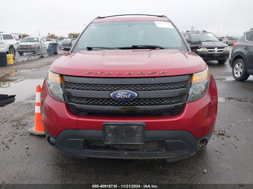 2014 Ford Explorer Sport VIN: 1FM5K8GT9EGB90406 Lot: 40919730