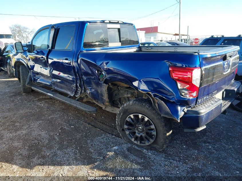 2017 Nissan Titan Xd Platinum Reserve Diesel VIN: 1N6BA1F41HN569246 Lot: 40919744