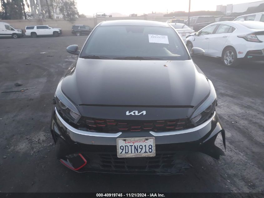 2023 Kia Forte Gt-Line VIN: 3KPF54ADXPE555933 Lot: 40919745