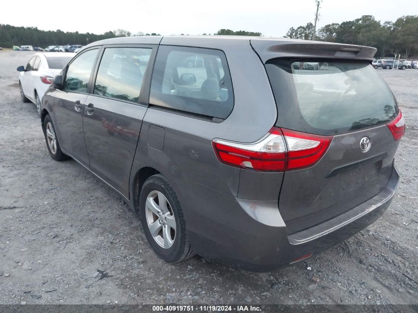 VIN 5TDZK3DC4GS728418 2016 TOYOTA SIENNA no.3