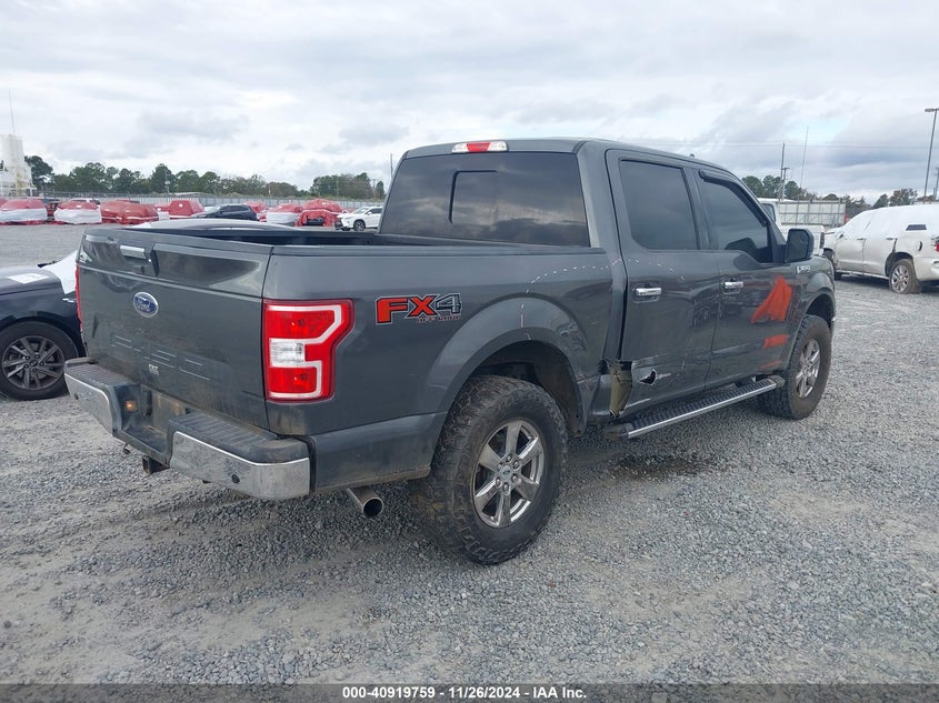 2018 FORD F-150 VIN: 1FTEW1E5XJFE72865
