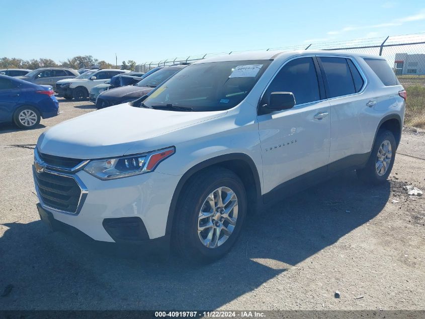 2021 Chevrolet Traverse Fwd Ls VIN: 1GNERFKW1MJ154420 Lot: 40919787