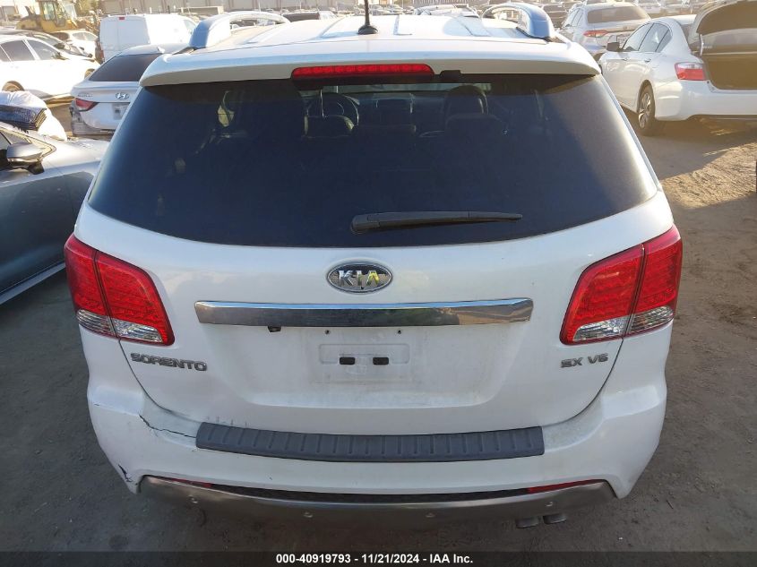 2011 Kia Sorento Sx V6 VIN: 5XYKW4A24BG126941 Lot: 40919793