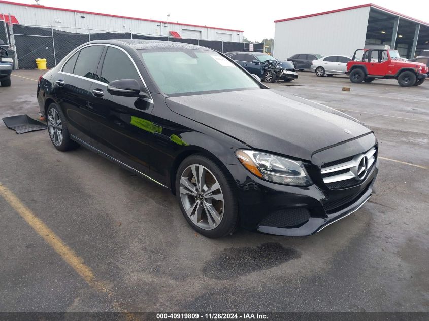 VIN WDDWF4JB0JR404564 2018 Mercedes-Benz C 300 no.1