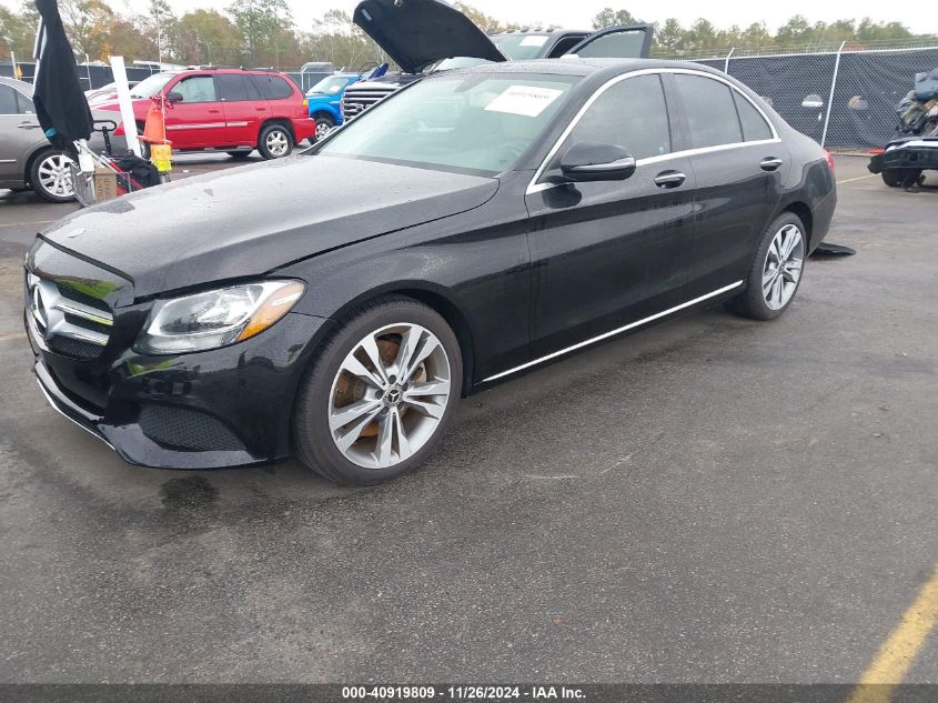 VIN WDDWF4JB0JR404564 2018 Mercedes-Benz C 300 no.2