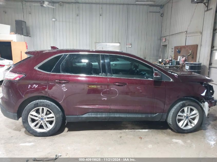 2017 Ford Edge Sel VIN: 2FMPK4J83HBB02886 Lot: 40919825