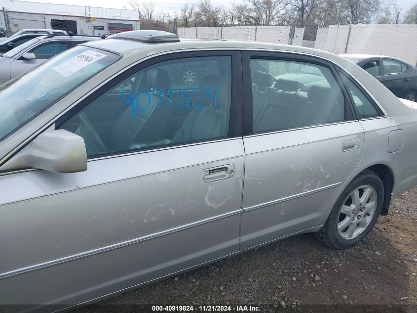 2000 Toyota Avalon Xls VIN: 4T1BF28B9YU096994 Lot: 40919824