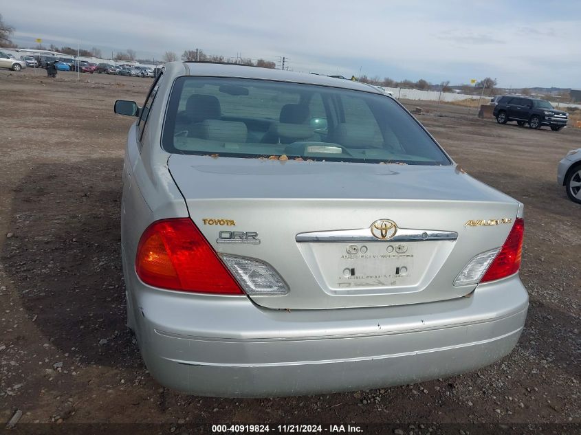 2000 Toyota Avalon Xls VIN: 4T1BF28B9YU096994 Lot: 40919824