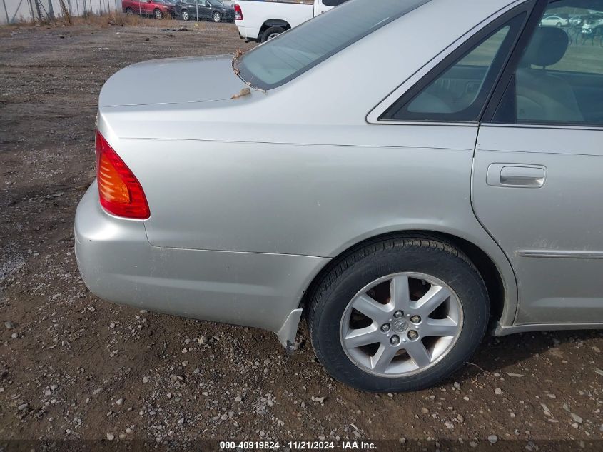 2000 Toyota Avalon Xls VIN: 4T1BF28B9YU096994 Lot: 40919824