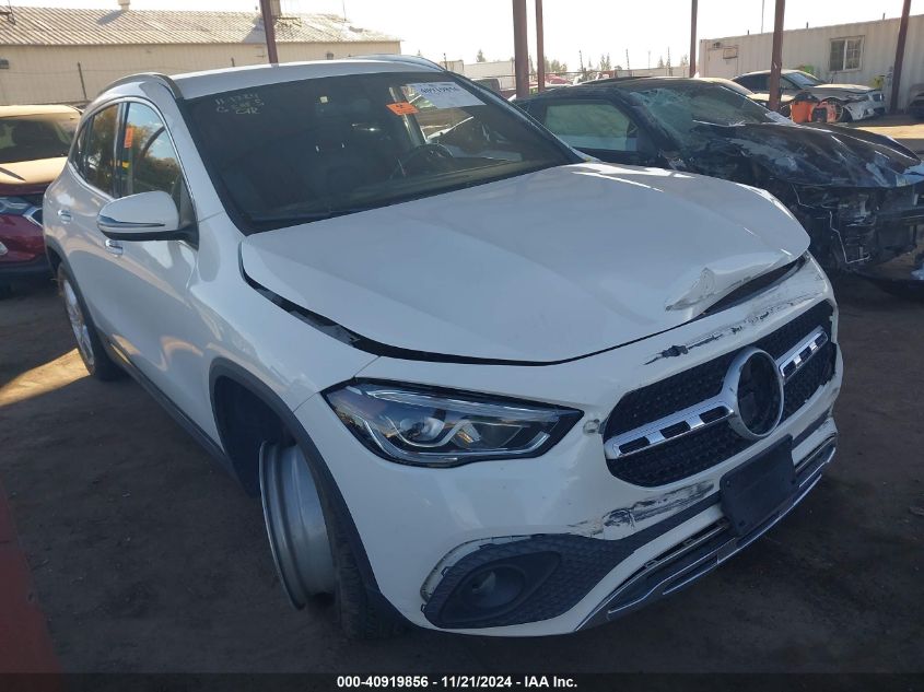 2021 Mercedes-Benz Gla 250 VIN: W1N4N4GB6MJ166405 Lot: 40919856