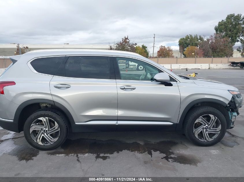 2021 Hyundai Santa Fe Sel VIN: 5NMS2DAJ3MH359849 Lot: 40919861