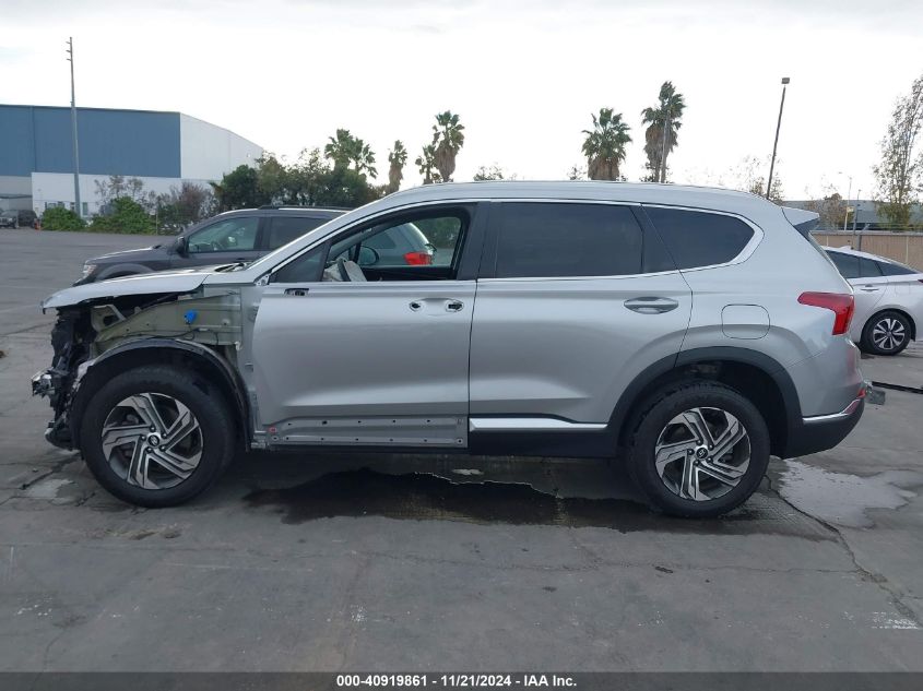 2021 Hyundai Santa Fe Sel VIN: 5NMS2DAJ3MH359849 Lot: 40919861