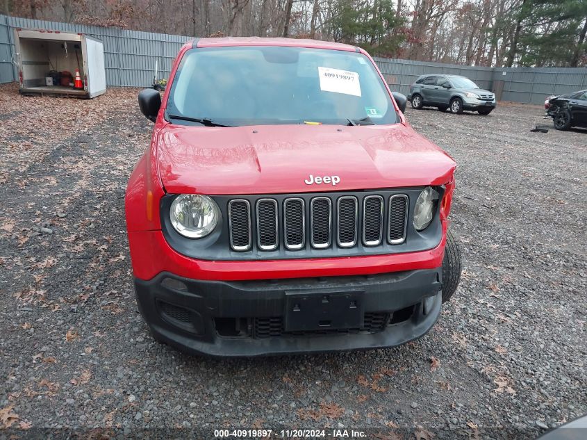 2016 Jeep Renegade Sport VIN: ZACCJBAT5GPD09336 Lot: 40919897