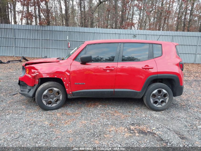 2016 Jeep Renegade Sport VIN: ZACCJBAT5GPD09336 Lot: 40919897