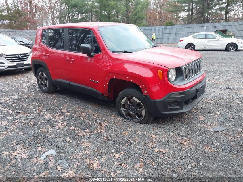 2016 Jeep Renegade Sport VIN: ZACCJBAT5GPD09336 Lot: 40919897