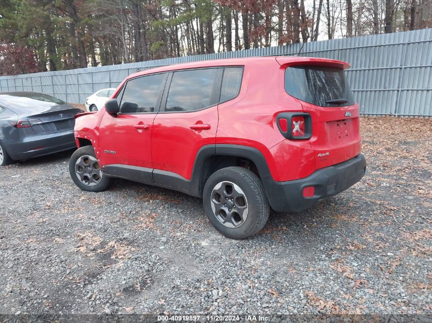 2016 Jeep Renegade Sport VIN: ZACCJBAT5GPD09336 Lot: 40919897