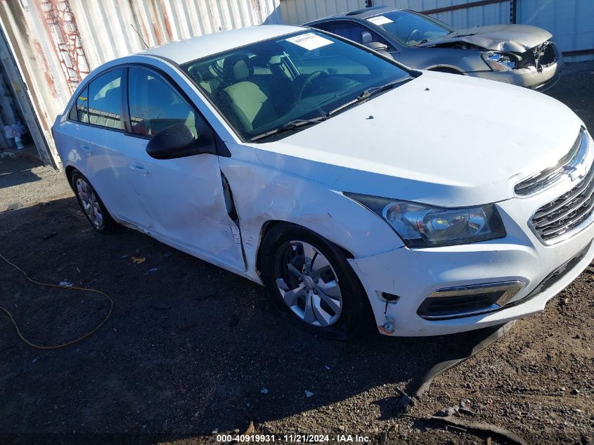 2016 Chevrolet Cruze Limited Ls Auto VIN: 1G1PC5SH9G7153816 Lot: 40919931