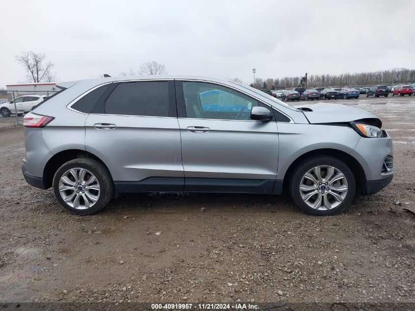 2021 Ford Edge Titanium VIN: 2FMPK4K92MBA11934 Lot: 40919957