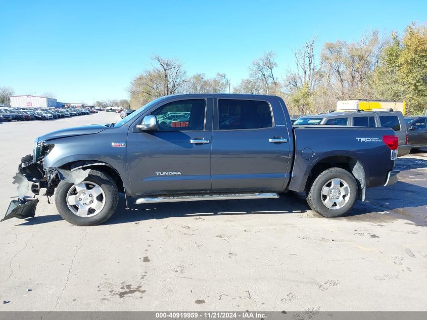 2010 Toyota Tundra Limited 5.7L V8 VIN: 5TFHW5F13AX136128 Lot: 40919959