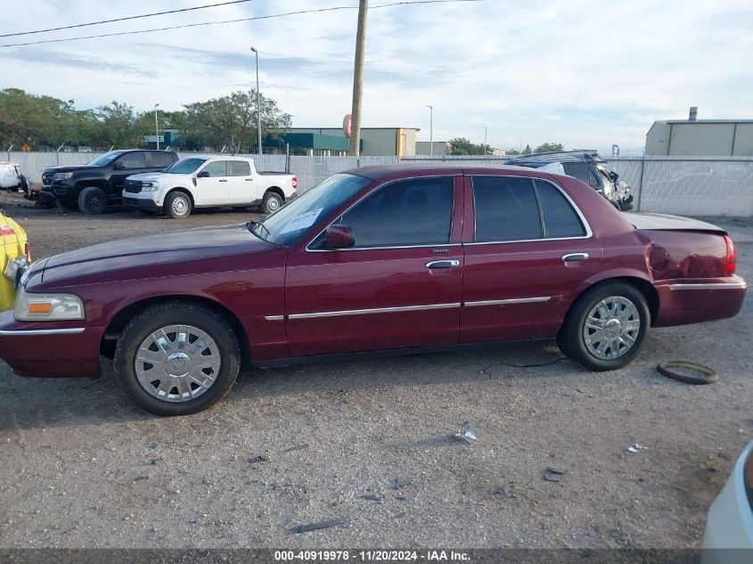 2008 Mercury Grand Marquis Gs VIN: 2MEFM74VX8X659101 Lot: 40919978