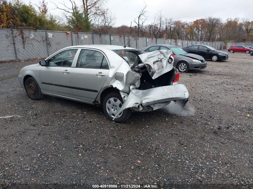 2003 Toyota Corolla Ce VIN: JTDBR32E130012381 Lot: 40919986