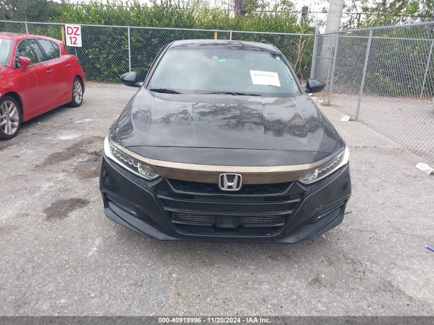 2018 Honda Accord Sport VIN: 1HGCV1F36JA207396 Lot: 40919996