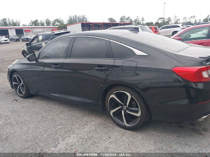 2018 Honda Accord Sport VIN: 1HGCV1F36JA207396 Lot: 40919996